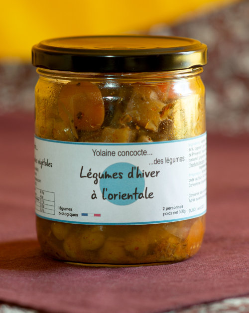 Légumes d'hiver à l'orientale par Yolaine concocte